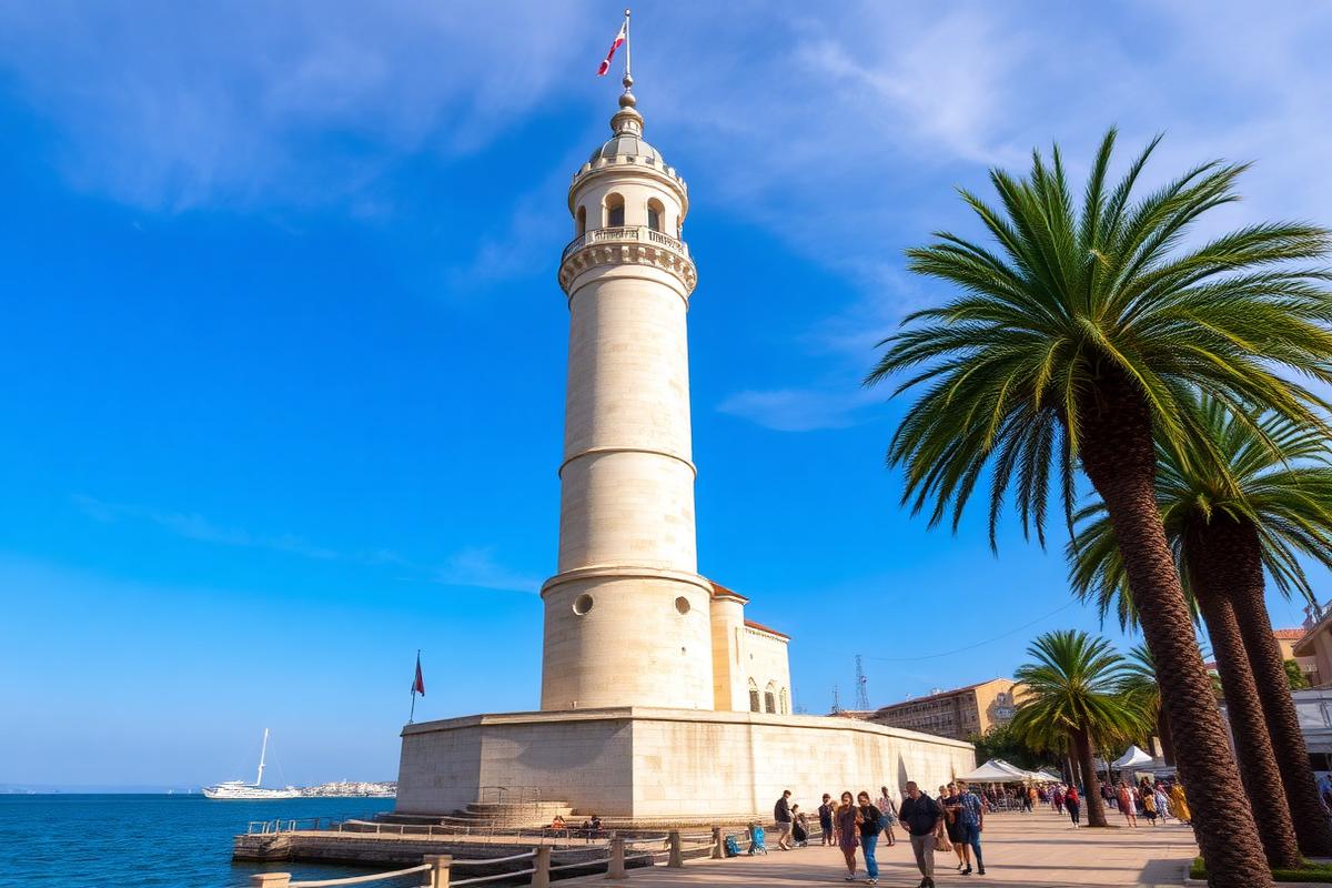 White Tower of Thessaloniki landmark